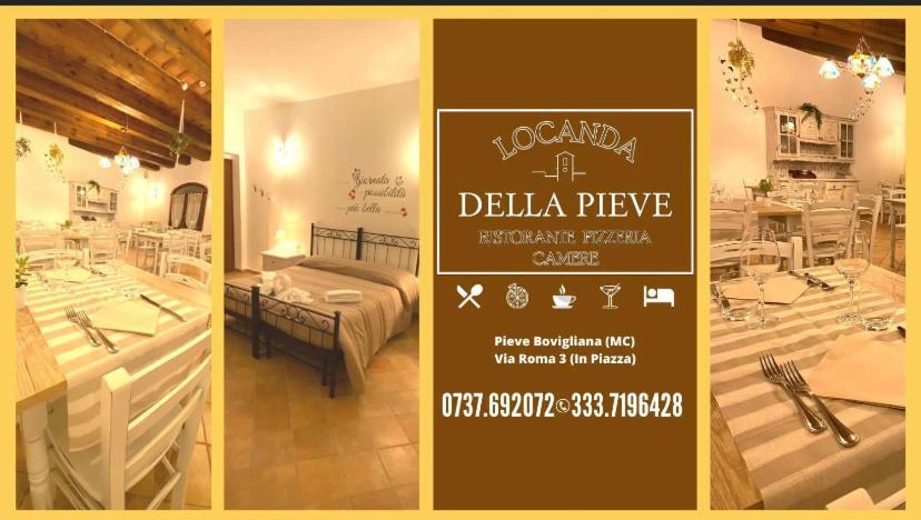 Locanda Della Pieve Pievebovigliana Kültér fotó